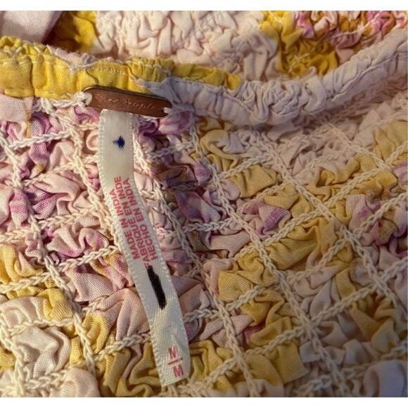 Free People Kalina Printed Midi Dress Size M - Picture 8 of 8